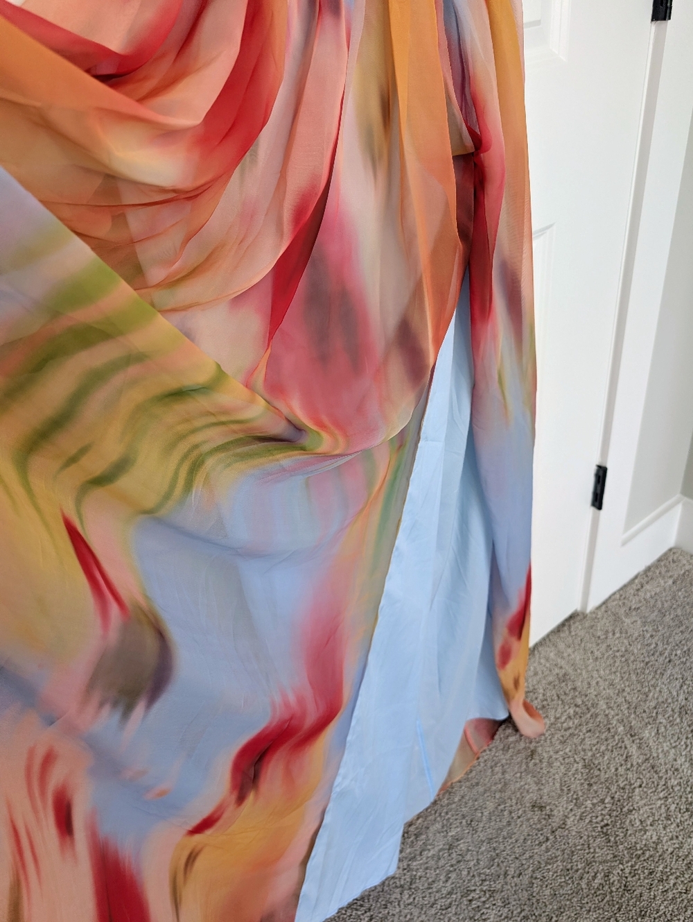Eileen Printed Slit Maxi Dress - Picture 7 of 10